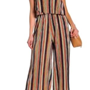 BeBop Vibrant Striped Jumpsuit